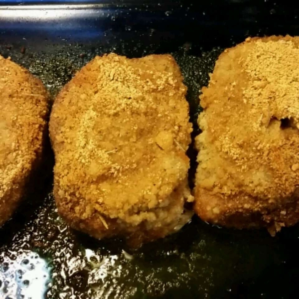 Graham Crusted Pork Chops