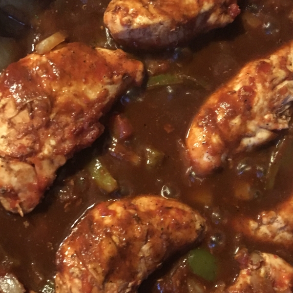 Slow Cooker Balsamic Chicken