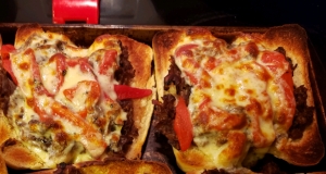 Beef and Roasted Red Pepper Sandwiches