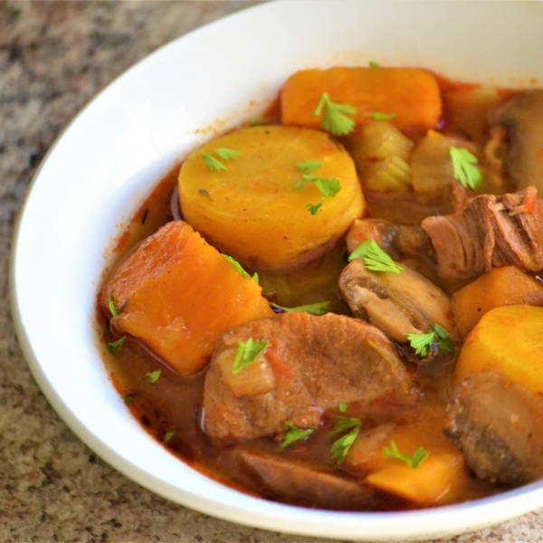 Beef and Sweet Potato Stew