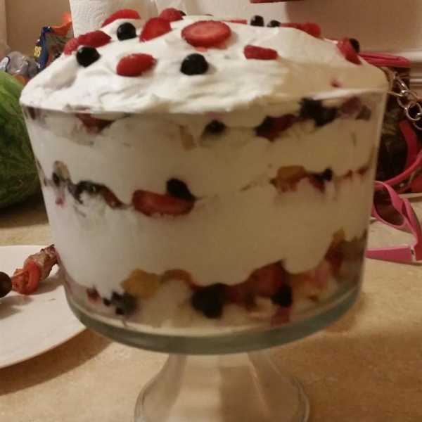 Angel Fruit Trifle