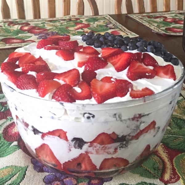 Angel Fruit Trifle