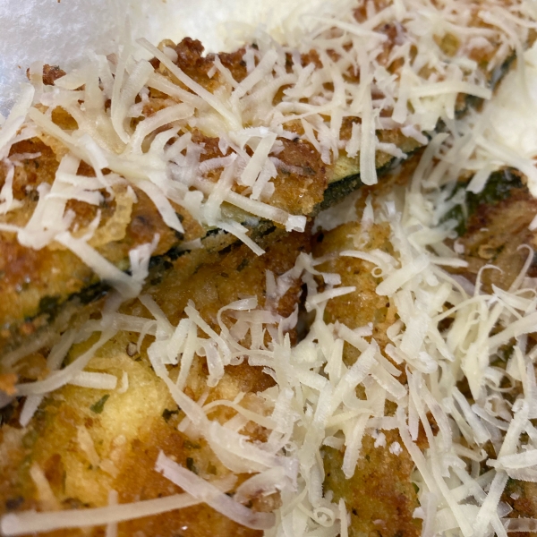 Parmesan Fried Zucchini