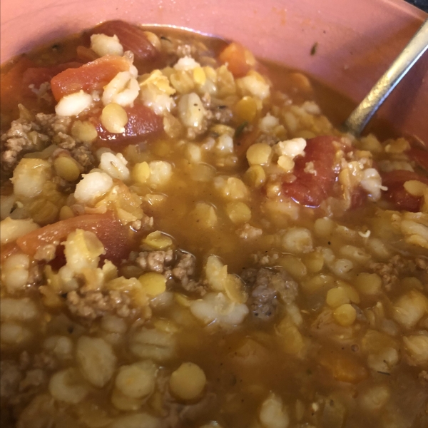 Gail's Turkey Lentil Stew