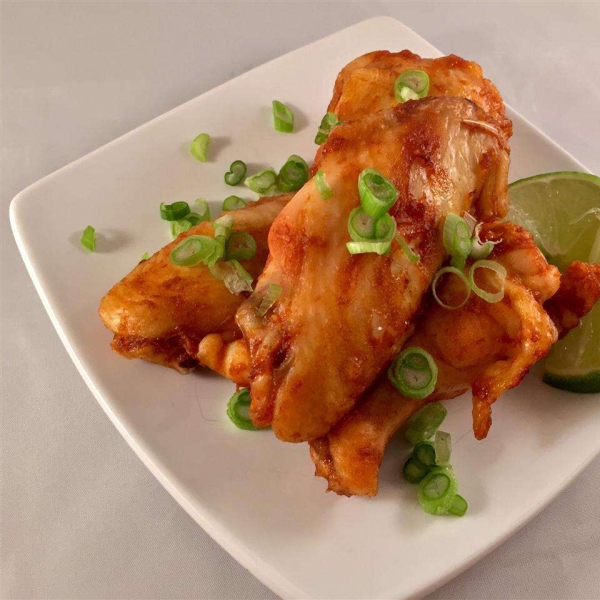 Spicy Asian-Inspired Chicken Wings