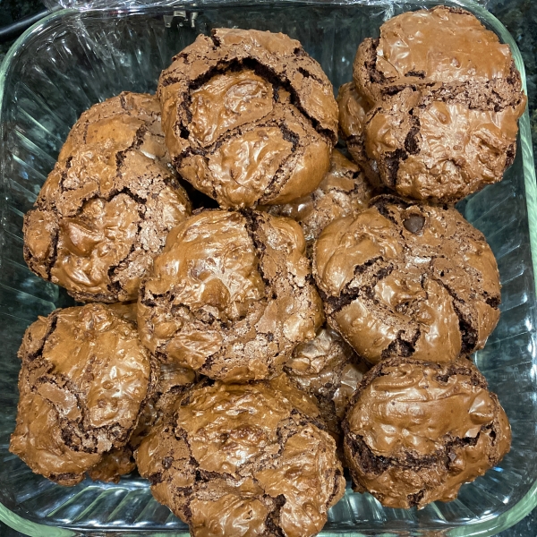 Flourless Fudge Cookies