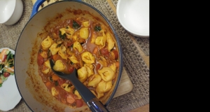 Italian Sausage Soup with Tortellini