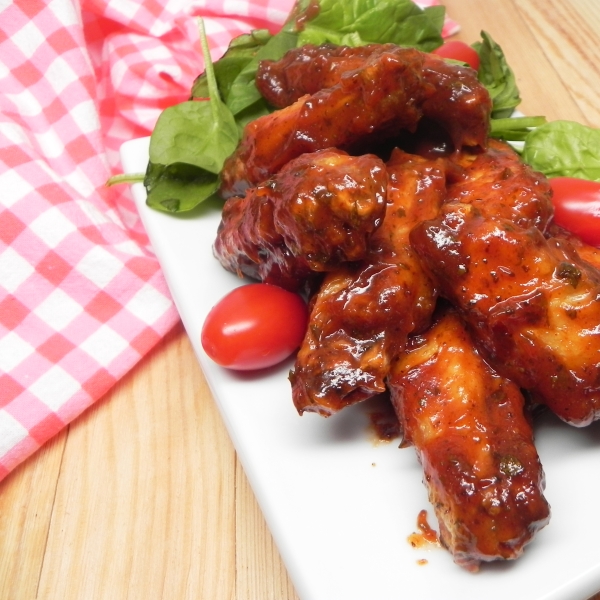 Slow Cooker Honey Barbeque Ranch Wings