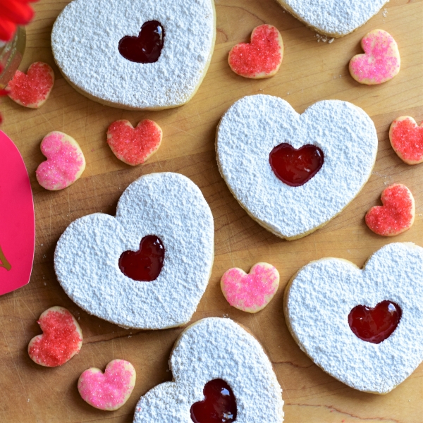 Heart-Shaped Cookies