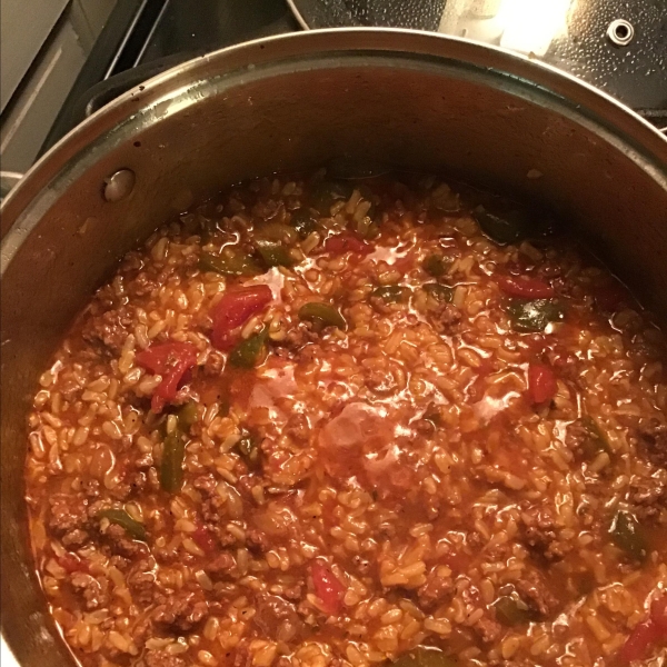 Stuffed Green Pepper Soup