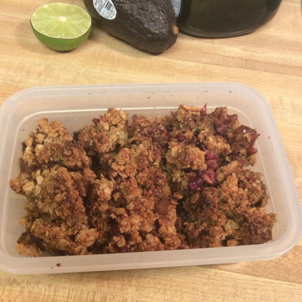 Brenda's Apple and Pomegranate Crisp