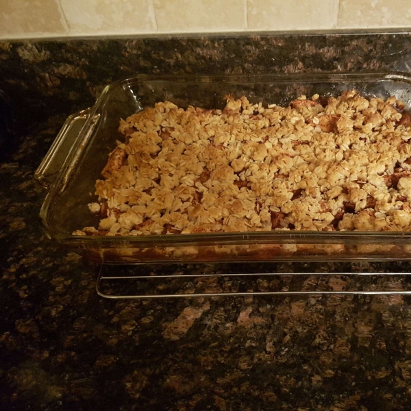 Brenda's Apple and Pomegranate Crisp