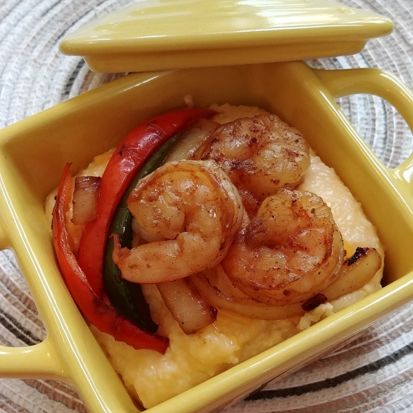 Shrimp over Cheese Grits