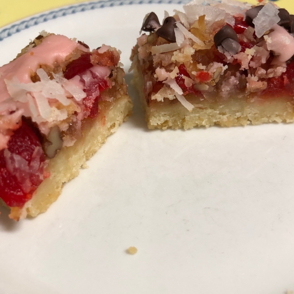 Cherry Walnut Bars