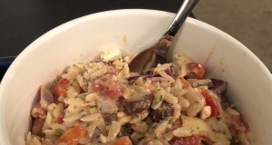 Greek Orzo with Feta