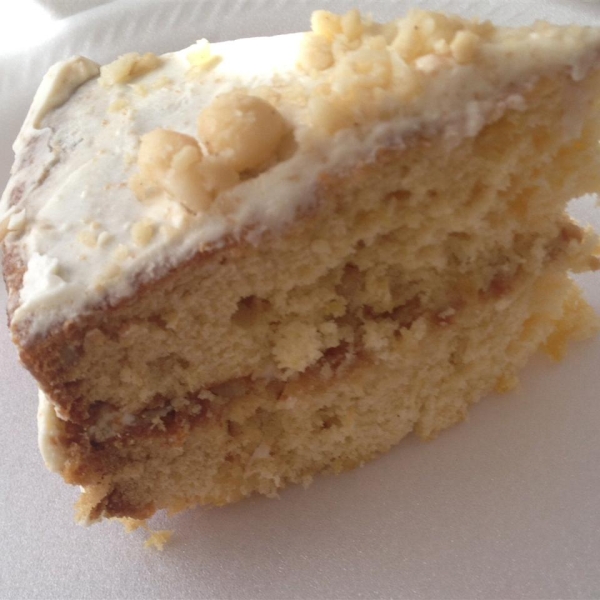 Pineapple Macadamia Nut Cake