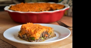 Sweet Potato and Venison Shepherd's Pie