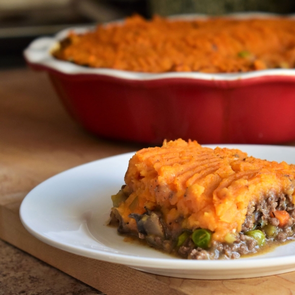 Sweet Potato and Venison Shepherd's Pie