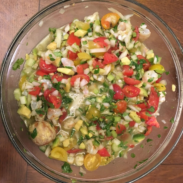 Jose's Shrimp Ceviche