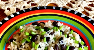 Cumin Black Beans and Rice