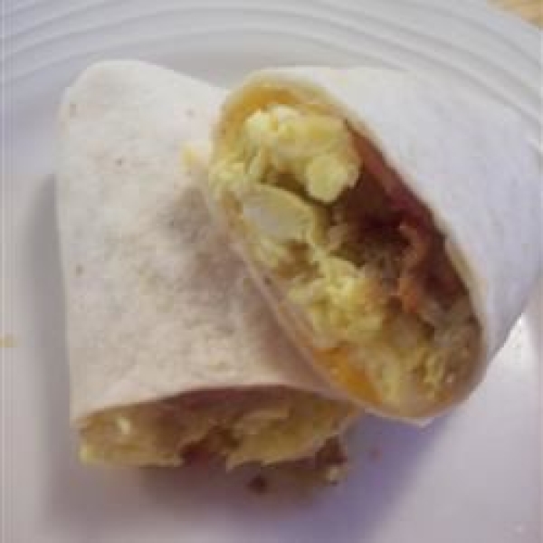 New Mexico Green Chile Breakfast Burritos