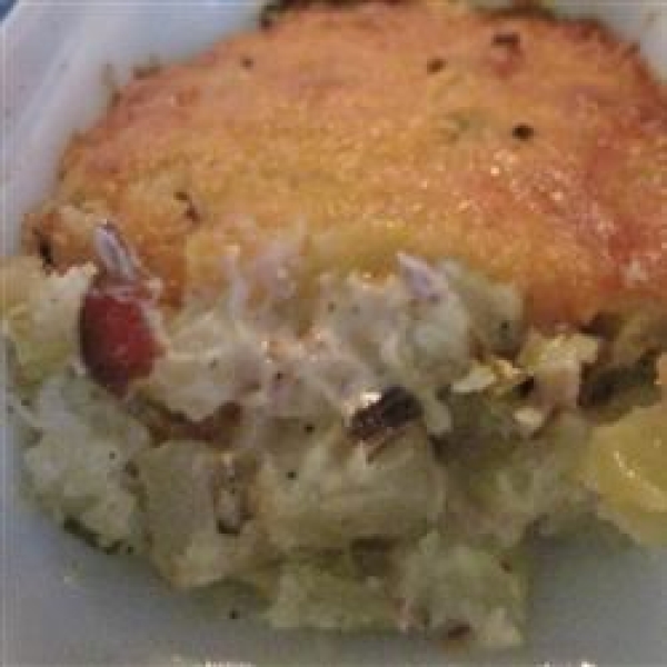 Hot German Potato Salad Casserole