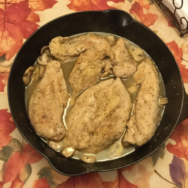 Healthier Chicken Marsala