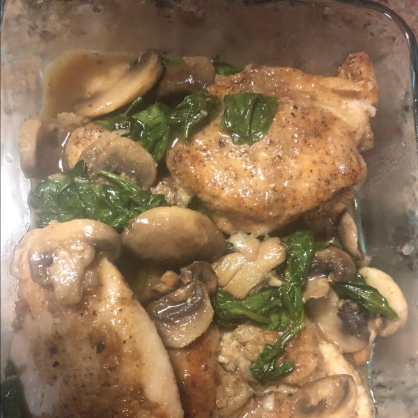 Healthier Chicken Marsala