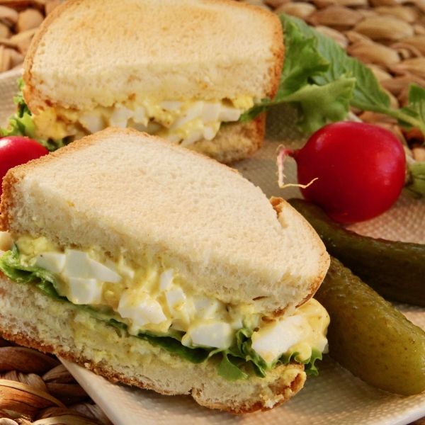 Curried Egg Sandwiches