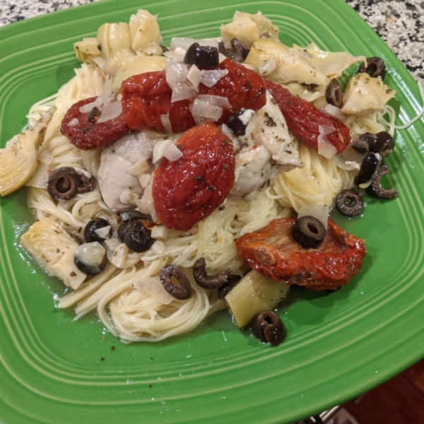 Chicken with Artichokes and Sundried Tomatoes