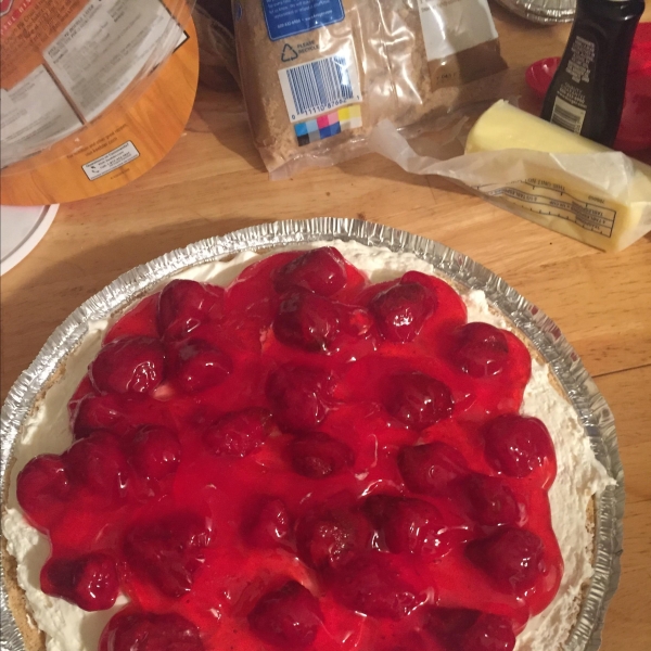 No Bake Cheesecake with Cool Whip and Apples