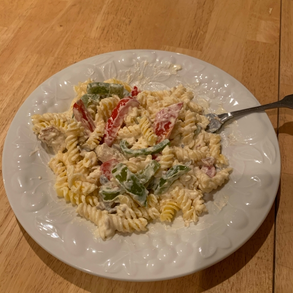 Chicken Primavera Alfredo