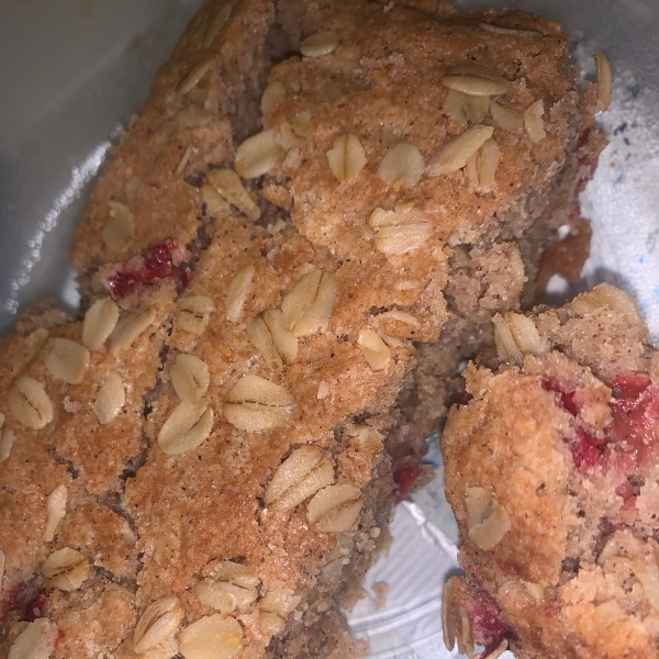 Oatmeal Strawberry Bread