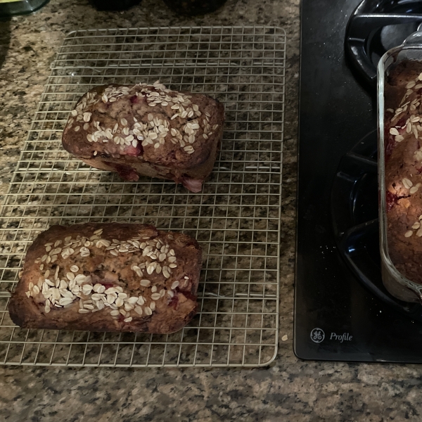 Oatmeal Strawberry Bread