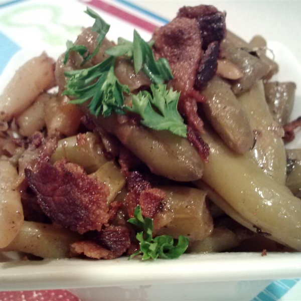 Great Grandma's Skillet Green Beans