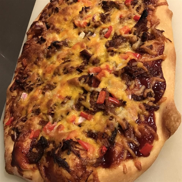 BBQ Pulled Pork Pizza