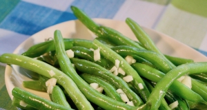 Deluxe Garlic Green Beans