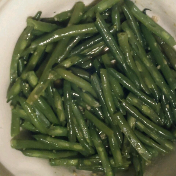 Deluxe Garlic Green Beans