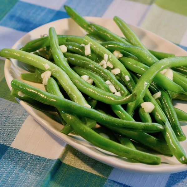 Deluxe Garlic Green Beans