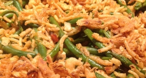 Green Bean and Canadian Bacon Casserole