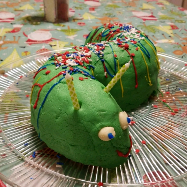 Caterpillar Cake