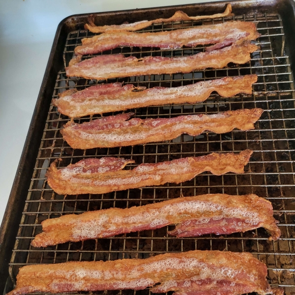 Thick-Cut Bacon in the Oven