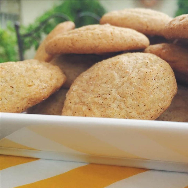 Chai Snickerdoodle Cookies