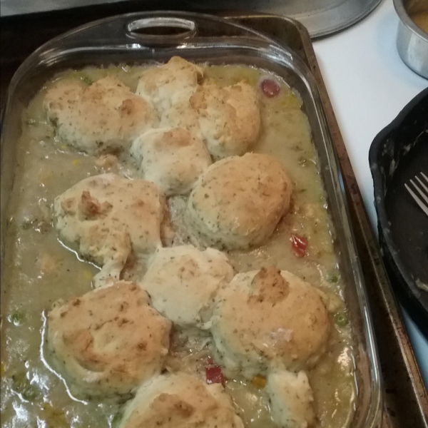 Chicken and Biscuit Casserole