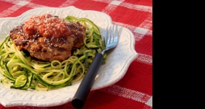 Pizza Turkey Burgers with Quick Marinara