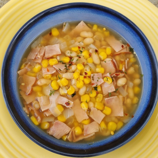 Quick and Easy Leftover Ham Soup