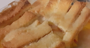 Too Easy Peach Cobbler