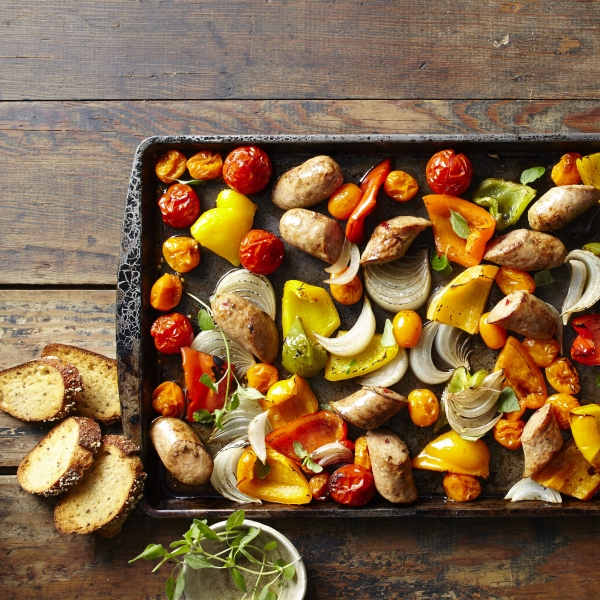 Italian Chicken Sausage and Peppers