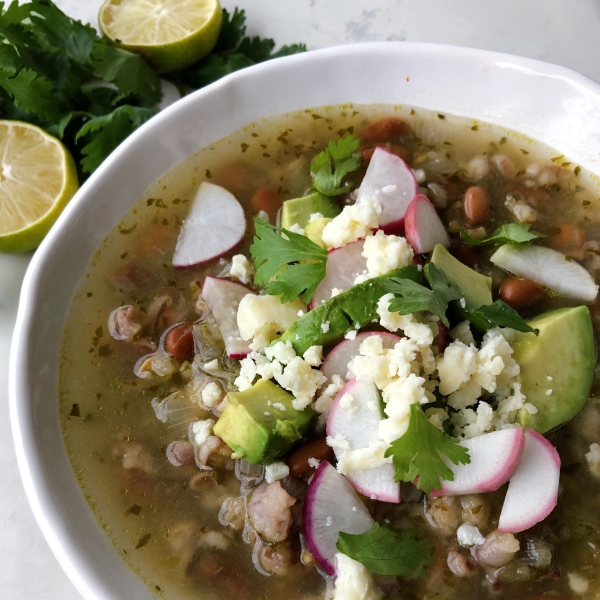 Instant Pot® Vegetarian Pozole Verde