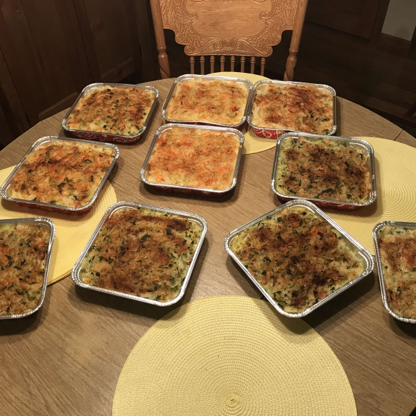 Cabbage-Carrot Casserole